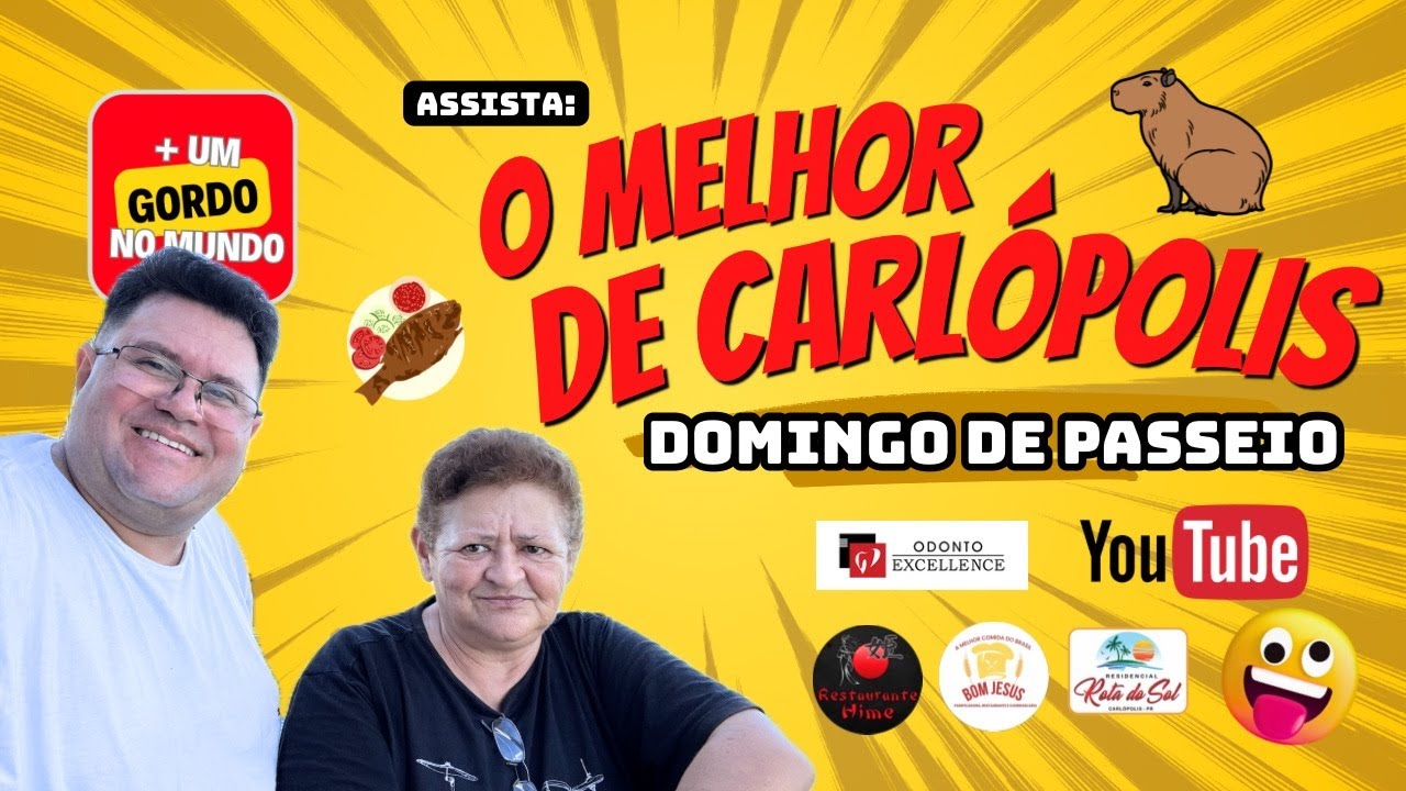 CARL&Oacute;POLIS-PR - ROTA DE PASSEIO ANIMADO E GOSTOSO AL&Eacute;M DAS QUE J&Aacute; PASSAMOS SEMPRE