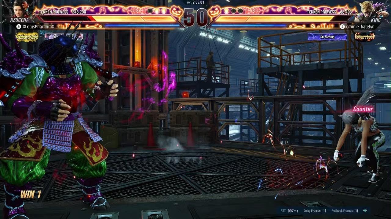 Won 1 game against a Tekken God