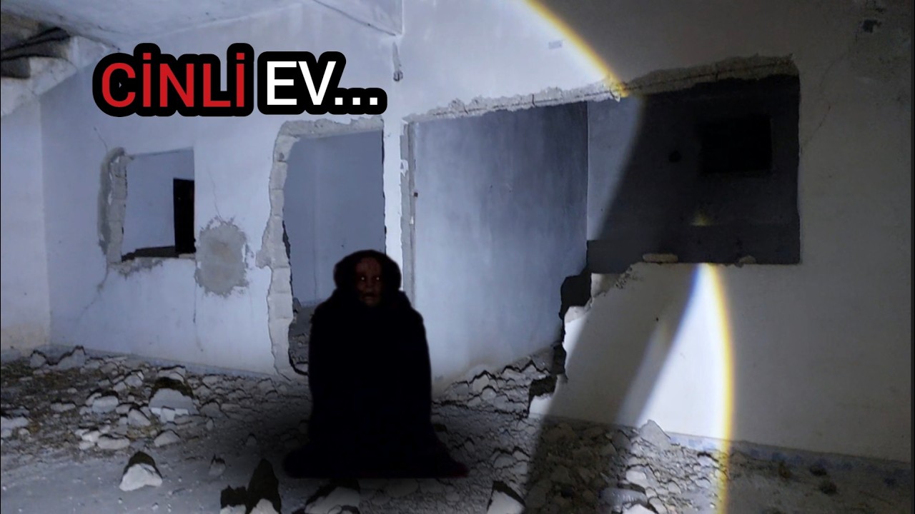 Terkedilmiş Evde Tek başıma Bir gece. Paranormal olaylar 