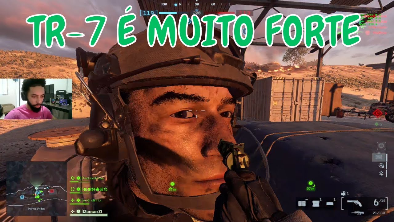 ARMA MUITO FORTE ESSA TR-7 DO BATTLEFIELD 6
