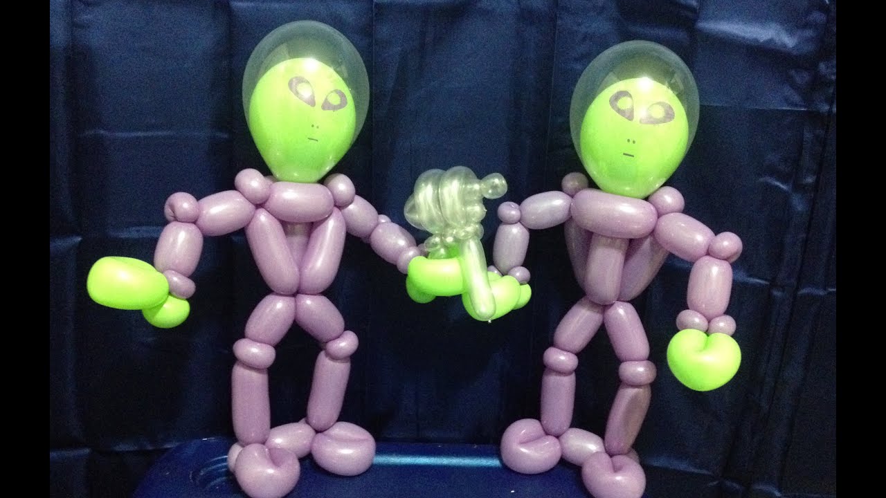 Alien Astronaut Balloon Twisting Lesson