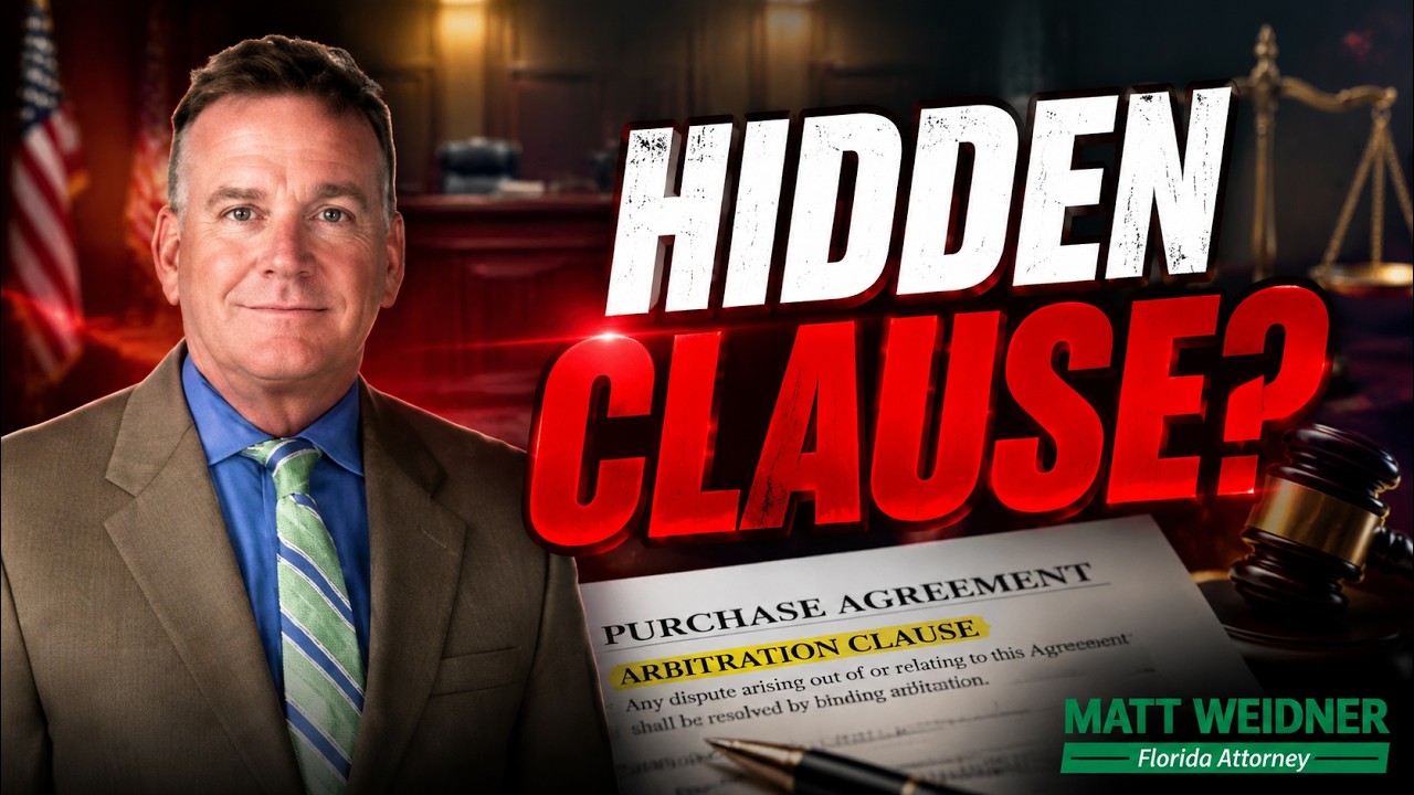 🏠 Stucco Nightmare: Does Builder's Arbitration Clause Follow the Home to NEW Buyers? FL Appeal