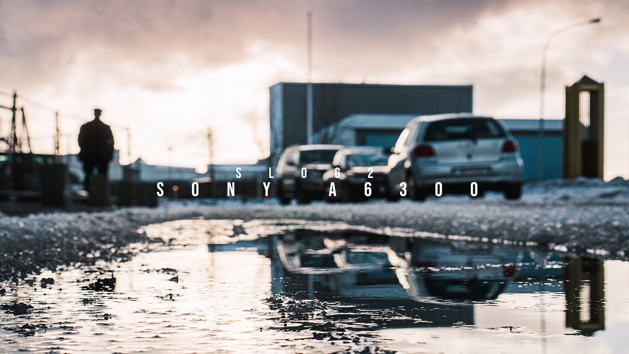 the day after the storm in iceland.  SLOG2 video test - Sony A6300.