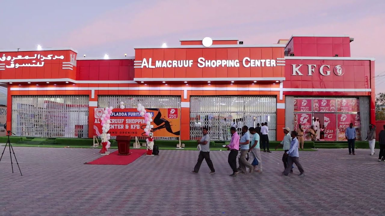 Garowe - Furitaanka AL MACRUUF SHOPING .