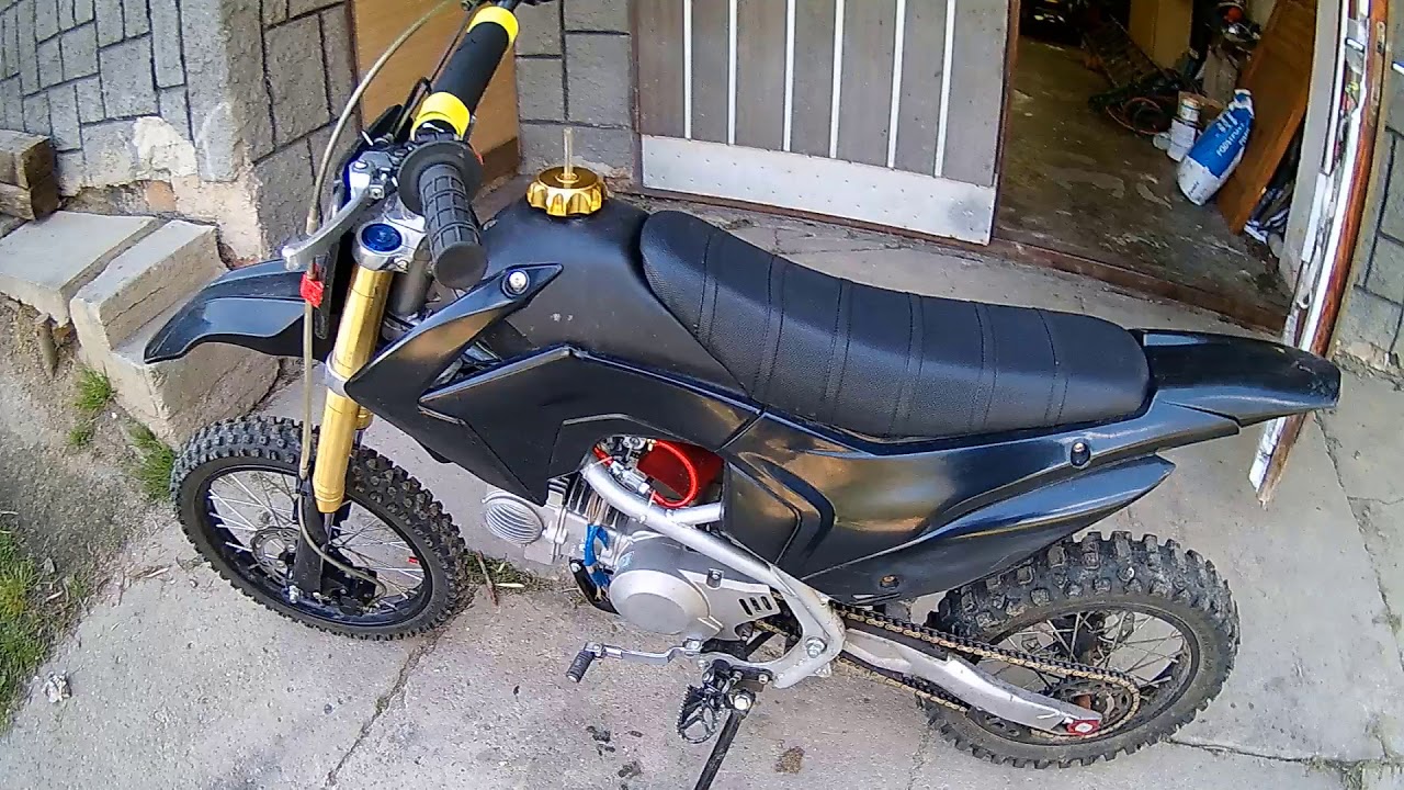 Pitbike 140cc volnoběh