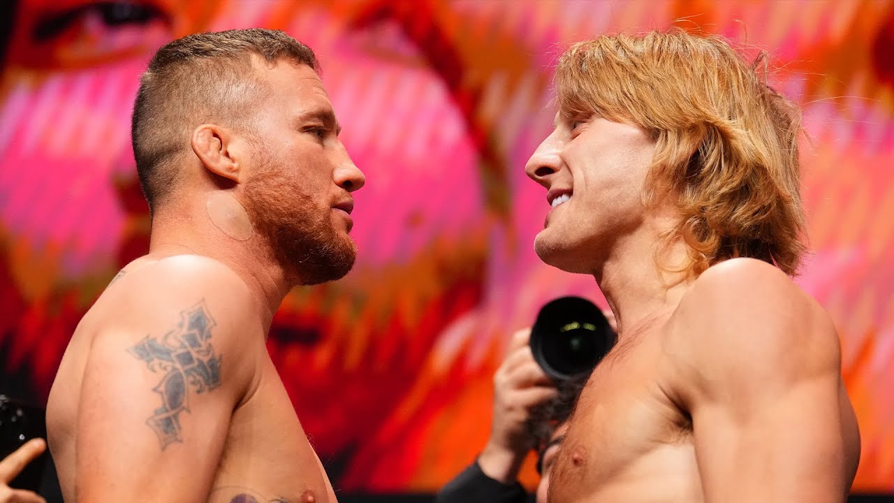 Encaradas da Pesagem | UFC 324: Gaethje x Pimblett