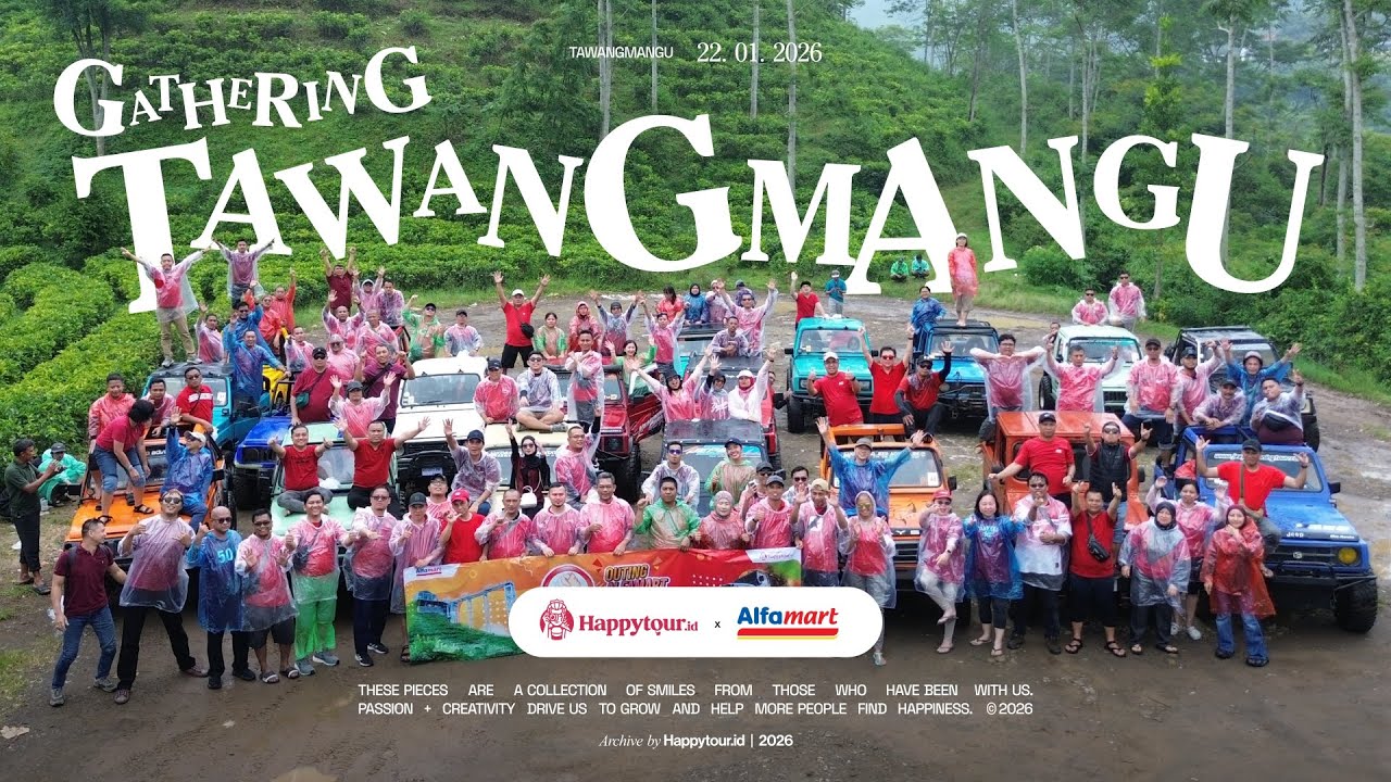Paket Gathering & Outbound Tawangmangu 1 Hari Bersama Alfamart Group
