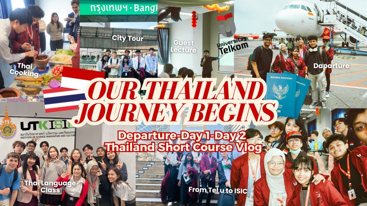 First Day in Thailand | Campus Tour, City Tour & Our Journey Begins | SC RMUTK ISIC 2025