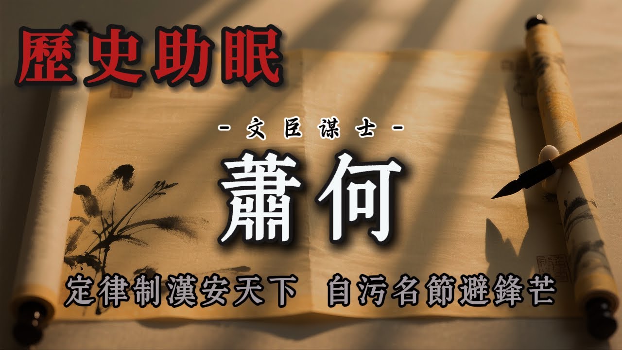 42分鐘聽完｜漢朝智囊萧何：从刘邦左膀右臂到一代丞相，助汉朝崛起的关键人物