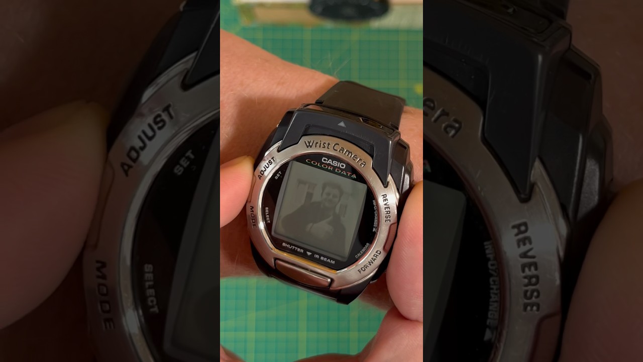 В этих винтажных часах Casio есть камера?! #expiredfilmclub #vintage #casio #trending #shorts #fyp