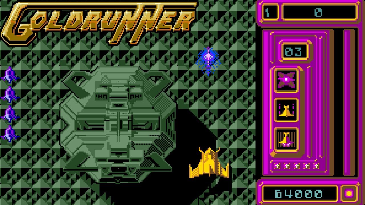 Goldrunner Longplay - Atari ST (Microdeal)