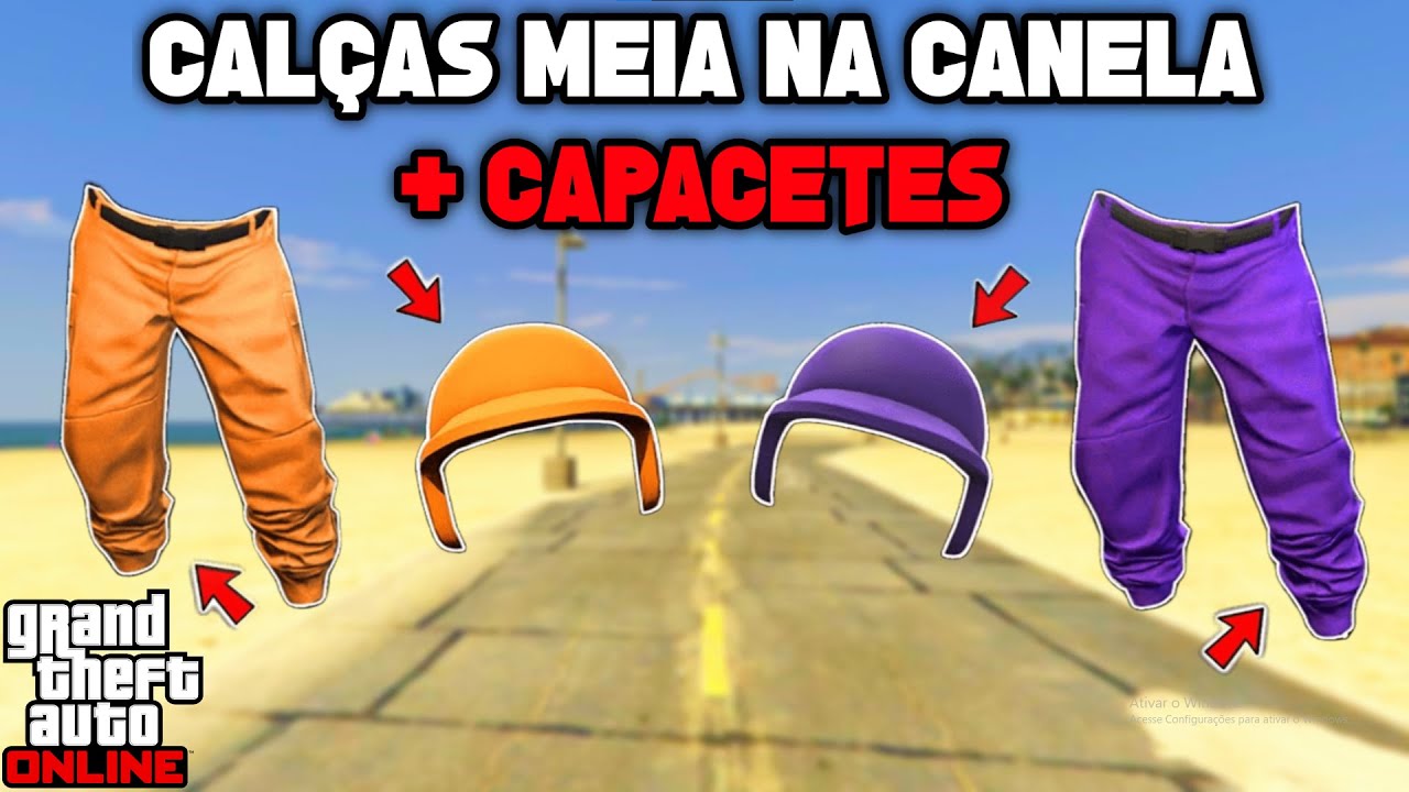 (RARO) COMO PEGAR A CALÇA MEIA NA CANELA INVISIVEL LARANJA E ROXA ATUALIZADO EM 2025 - GTA 5 ONLINE
