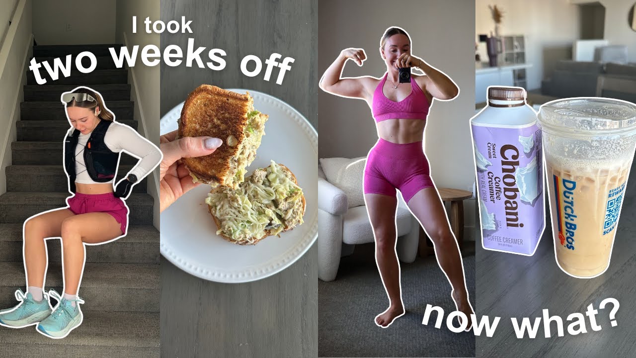 I didn't workout for 2 weeks | Fitness RESET Vlog as a Hybrid Athlete