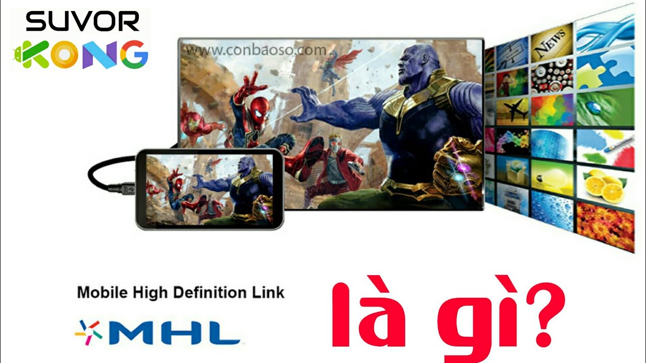 ĐT bể màn hình & liệt cảm ứng | MHL là gì? Chìa khoá làm TV box từ đt