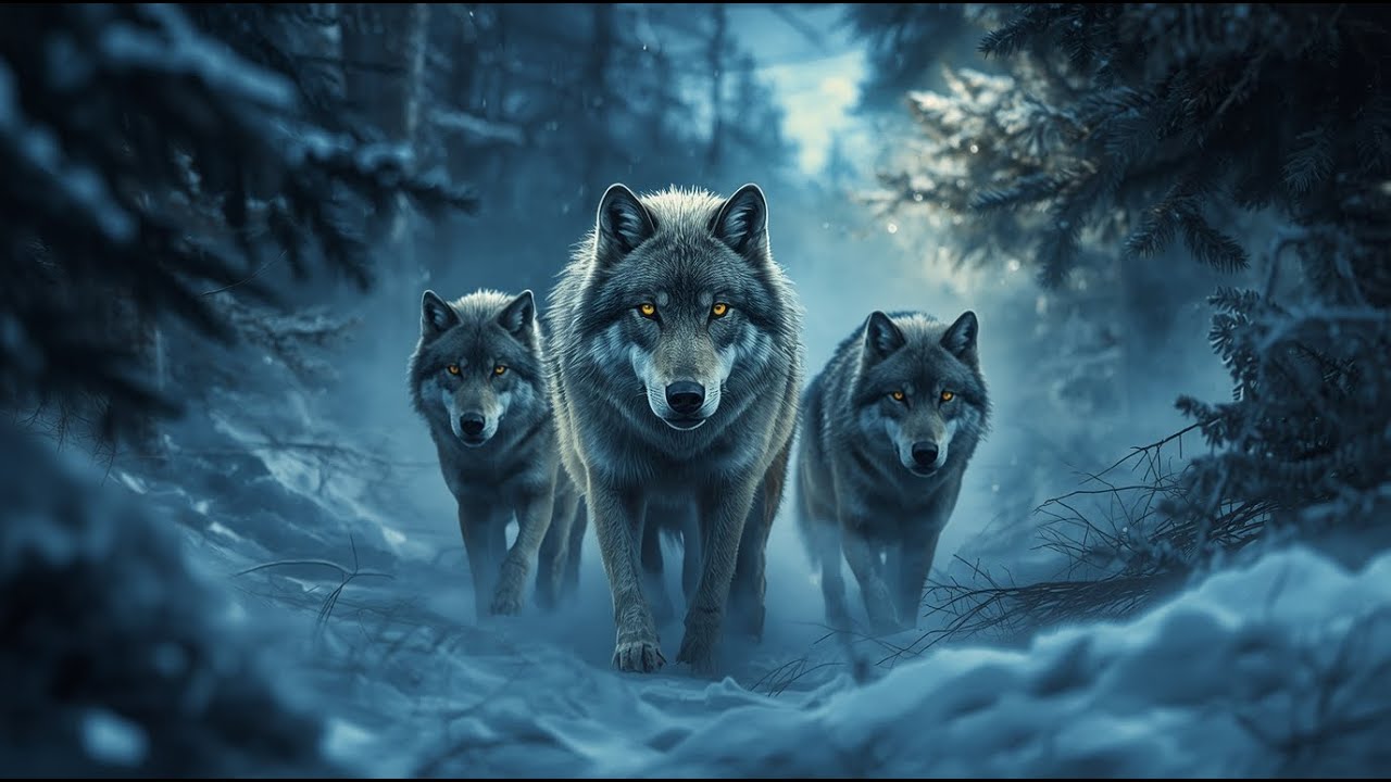 Der Wolf – Hüter der Nacht 🐺✨ | Die mystische Kraft und Weisheit der Wölfe