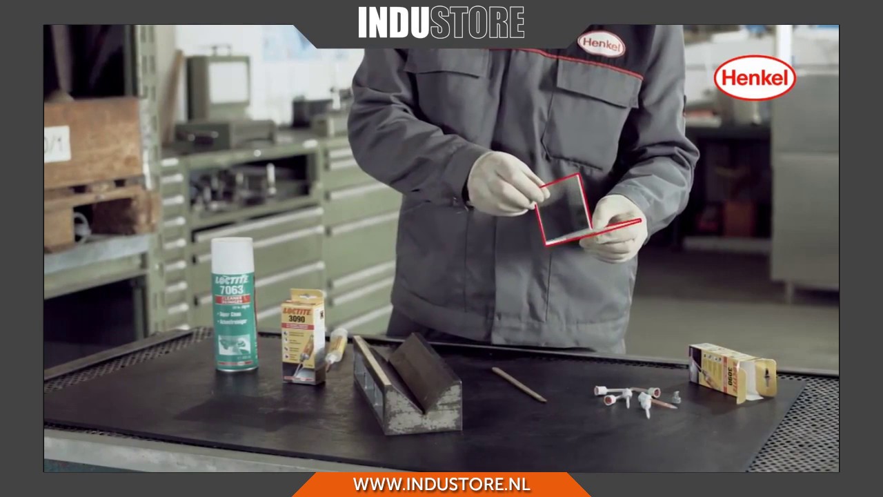 Industore: LOCTITE 3090 twee componenten lijm - Professionele snellijm voor reparaties.