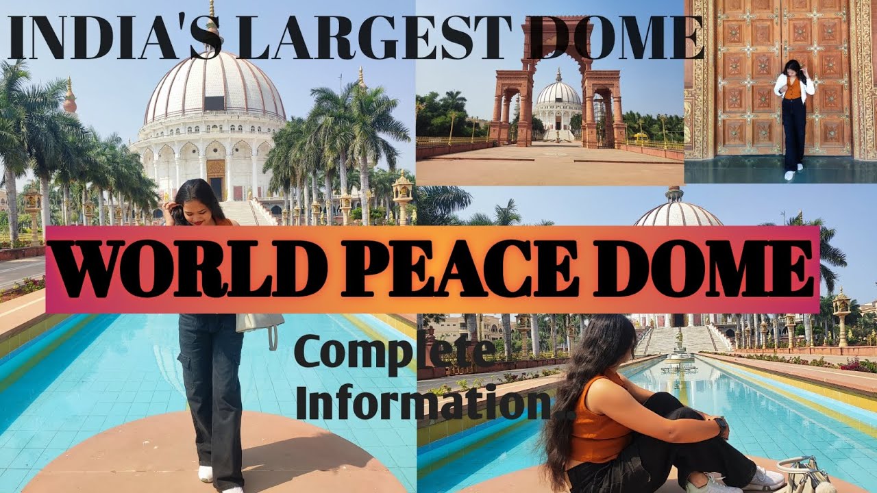WORLD PEACE DOME || India's Largest Dome In pune || Complete information. MIT UNIVERSITY PUNE. 