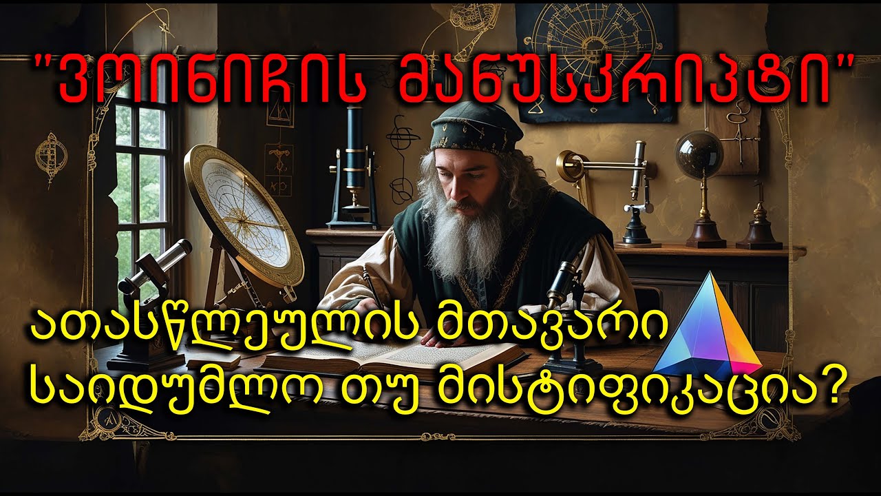 რა იმალება ყველაზე იდუმალი ხელნაწერის უკან და გამოჩნდა თუ არა სინათლე გვირაბის ბოლოს?