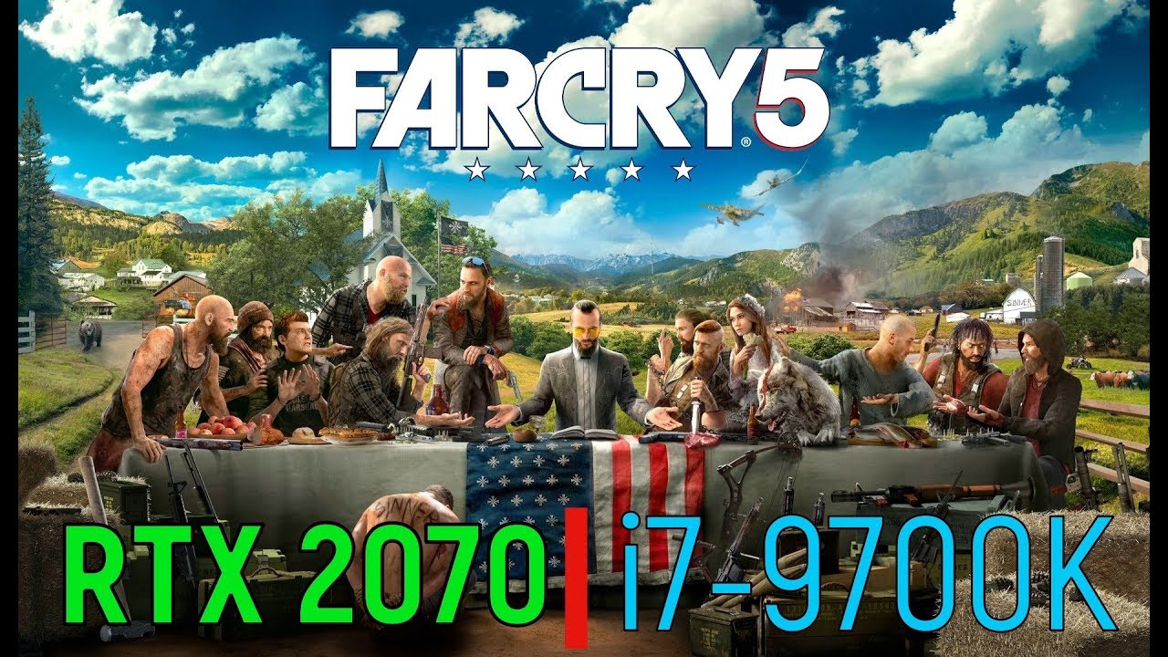 Far Cry 5  - RTX 2070 & i7 9700K Benchmark (1080p - 1440p)