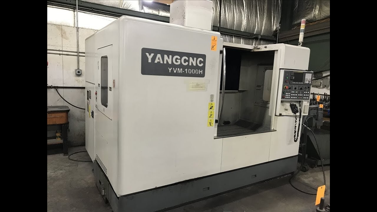 Yang YVM-1000H CNC Vertical Machining Center