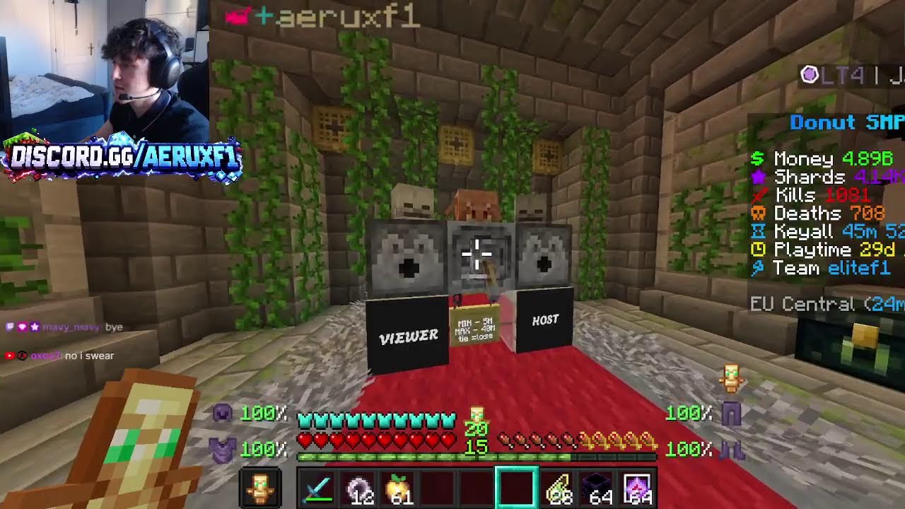 Donut SMP LIVE | $5M BASE RATING | DONUTSMP | $200M GIVEAWAY | GAMBLING | MEDIA | LOOTDROP