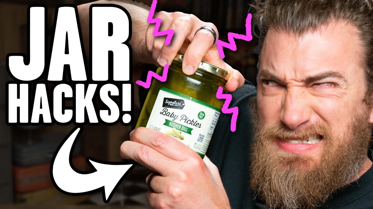 Jar Opening Hacks That Actually Work