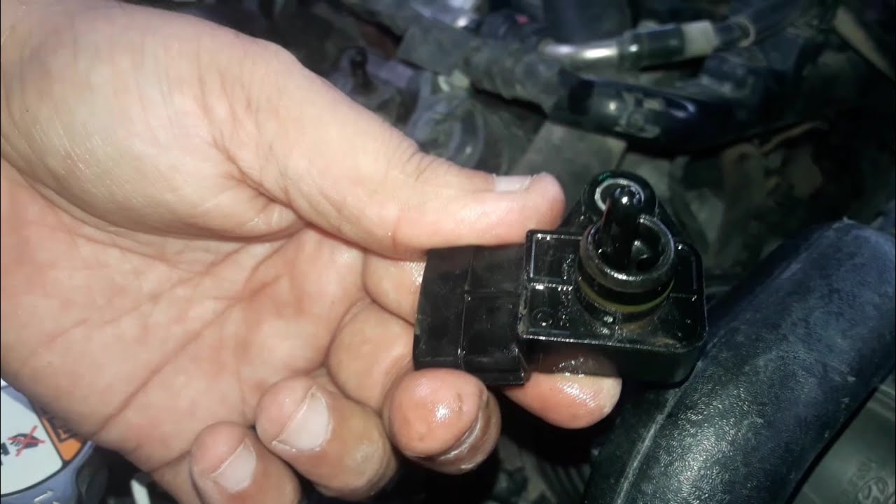 حساس الضغط المطلق MAP Sensor،طريقة فحص التغذية ، وظيفته، مكانه، تأثير عطله على المحرك،فتحه و تنظيفه.