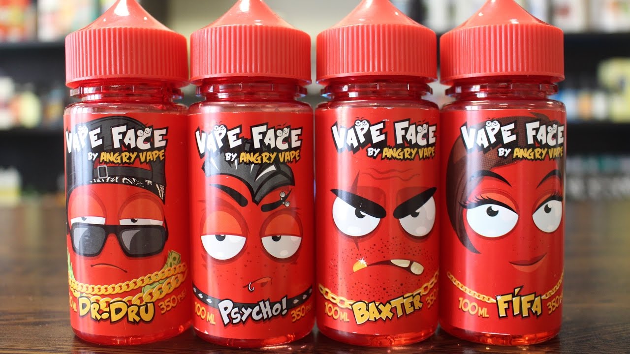 Жидкость Vape Face от Angry Vape [MonОбзор #16]