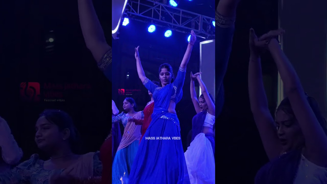 Veronika Amazing Dance Highlights: Abbabba Idi Pillakadhu Song festivel! #event #massjathara #shorts