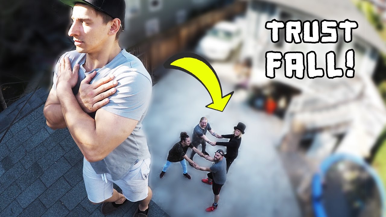 Trust Falls off the Roof w/ Vitaly!