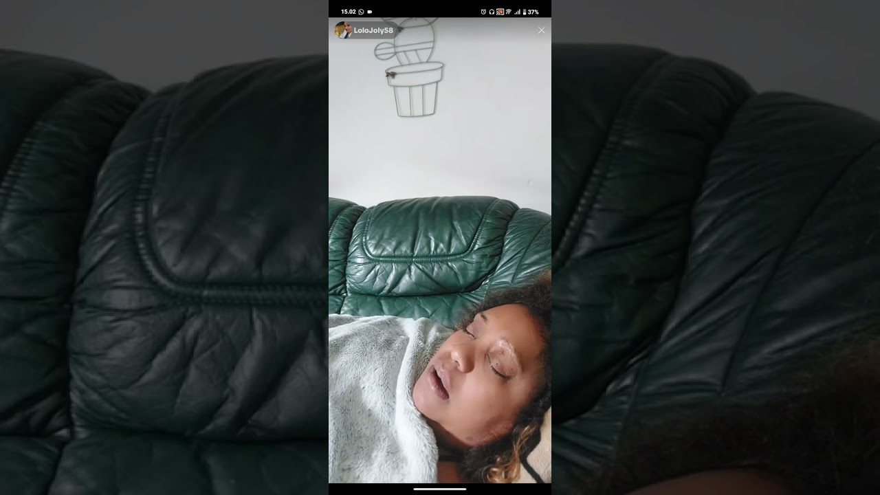 GIRL SNORING