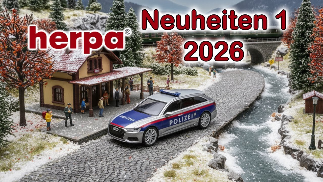 Herpa Modellauto Neuheiten 2026 Teil 1
