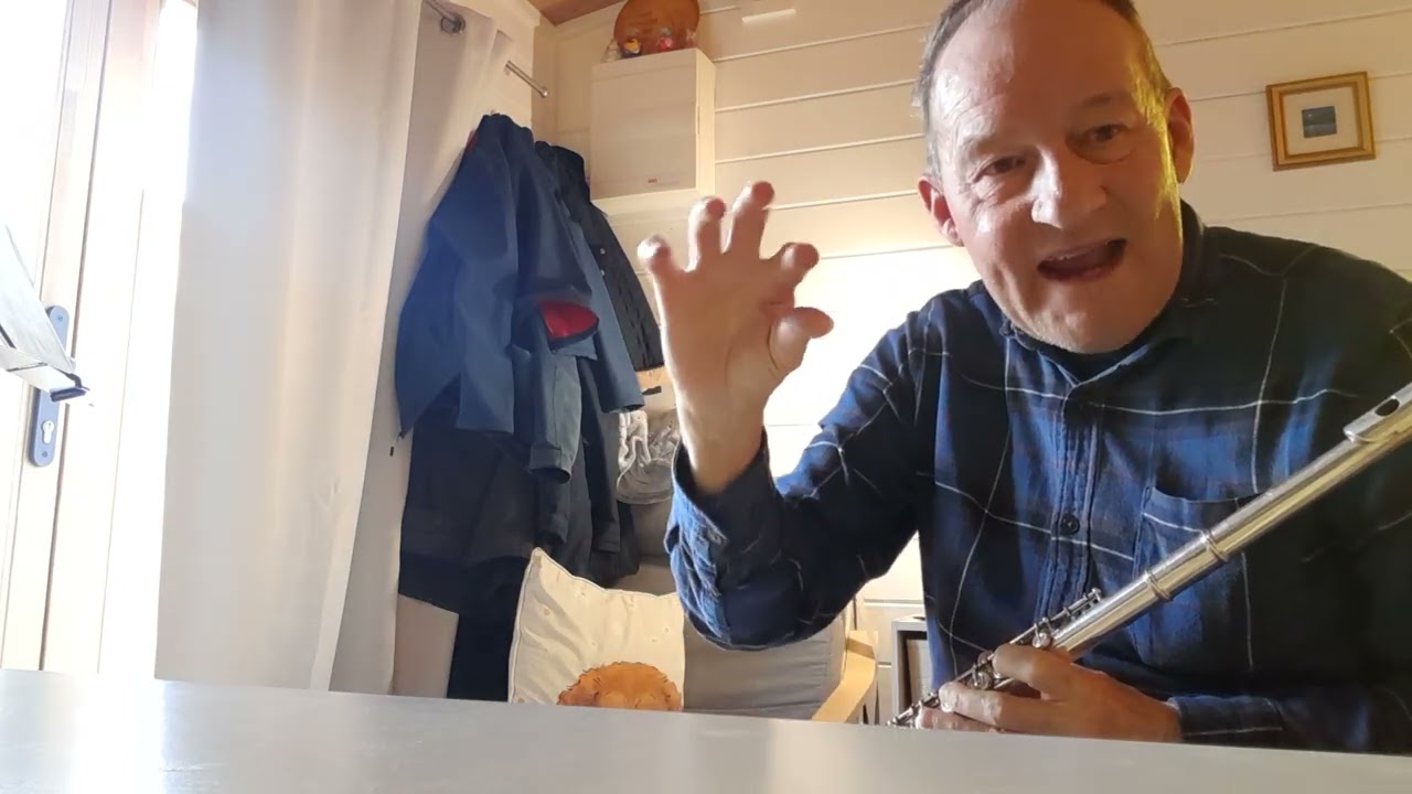 King Crimson's I Talk to the Wind - the flute solos. Flute tutorial 64. See previous performance 👇