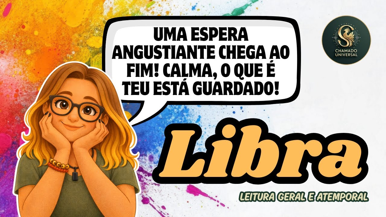 ♎ LIBRA • UMA ESPERA ANGUSTIANTE CHEGA AO FIM! CALMA, O QUE É TEU ESTÁ GUARDADO!