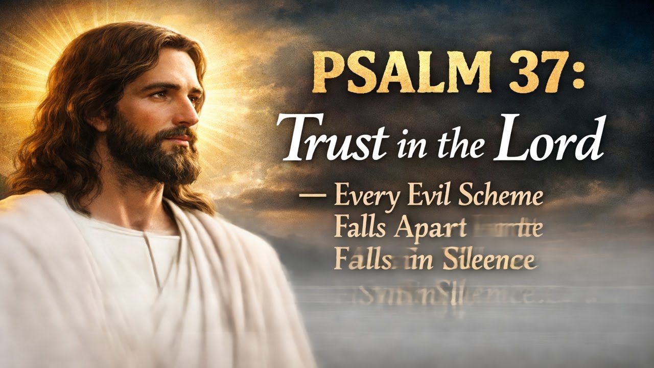 PSALM 37: Trust in the Lord — Every Evil Scheme Falls Apart in Silence.