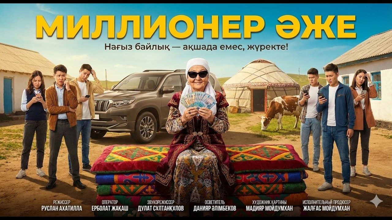МИЛЛИОНЕР ӘЖЕ / Жаңа қазақша кино