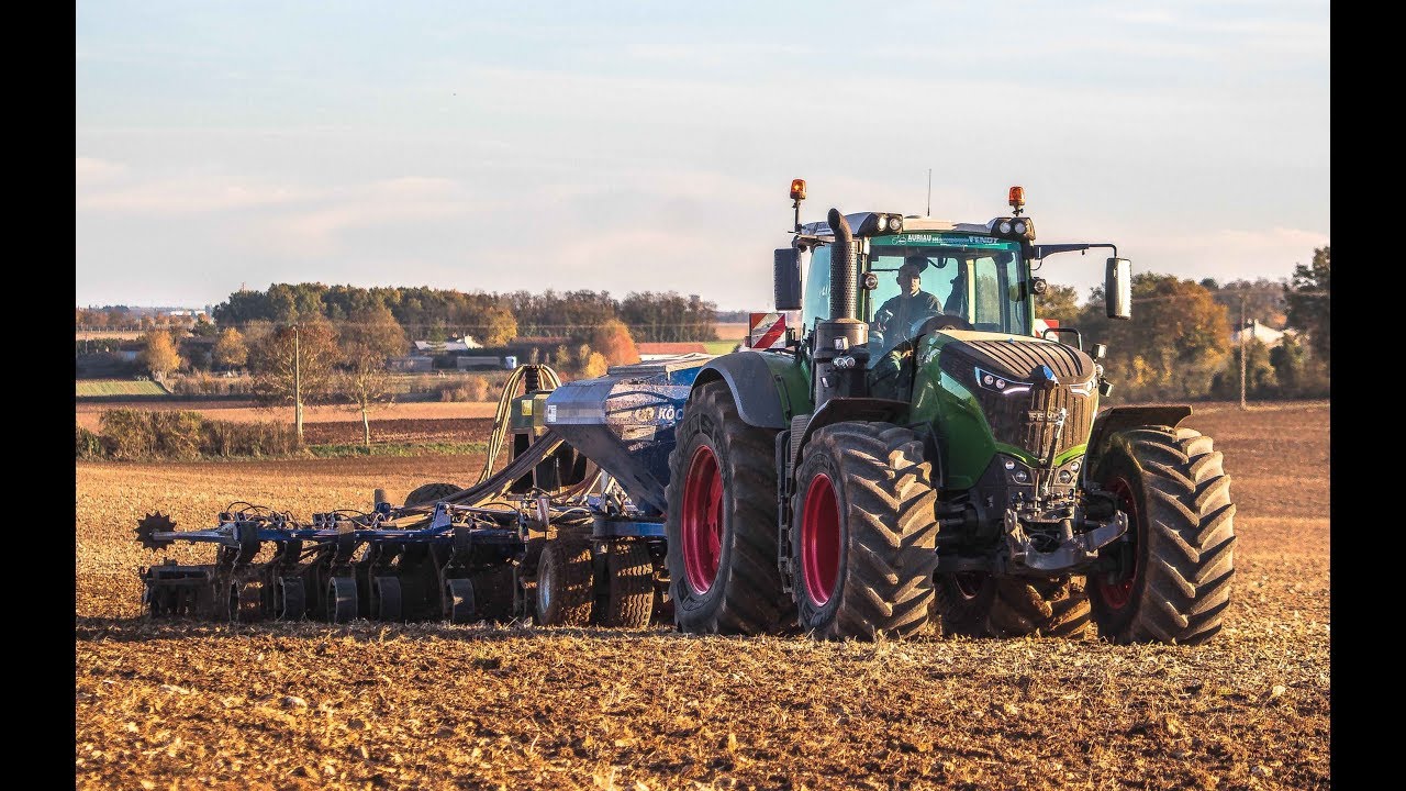 Fendt 1050 vario |&| kockerling Ultima 800 / au Semis de blé dur 2017