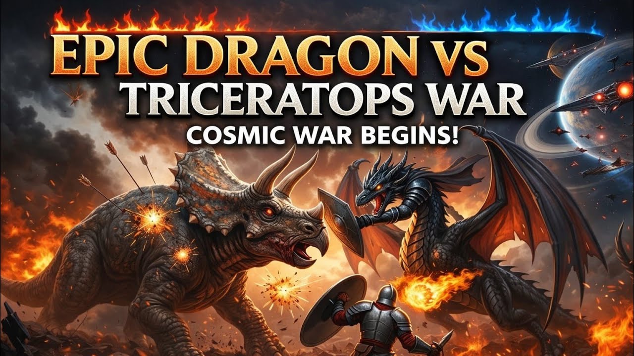 ড্রাগন বনাম ডাইনোসর: মহাজাগতিক ধ্বংসযজ্ঞ! 🐉🔥 Dragon vs Dinosaur Battle | Mayabi Jogot
