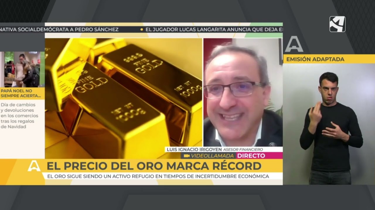 El Precio del Oro marca récord