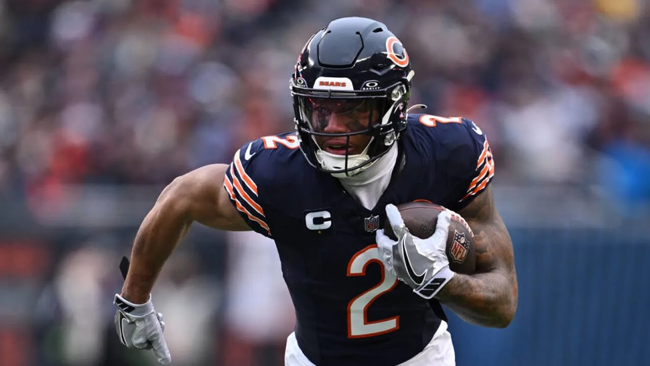 DJ Moore 2023-24 Bears Highlights || HD