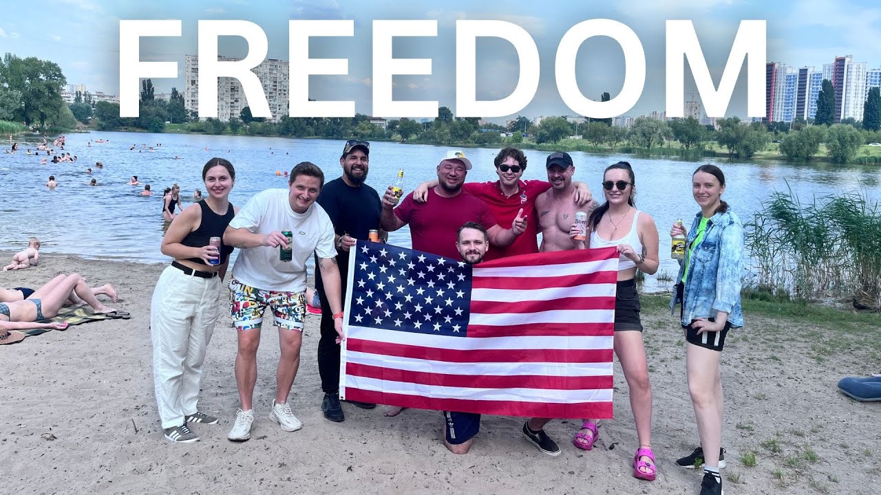 The Beach in Kyiv, Ukraine 🇺🇸🇺🇦