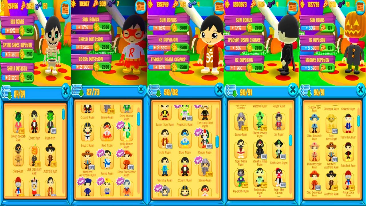 TAG WITH RYAN NEW SUPER CHARACTERS UNLOCK
