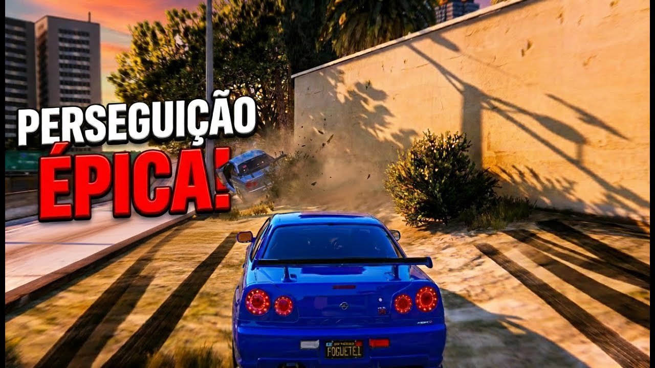 PERSEGUIÇÃO INSANA E ENGRAÇADA NO FIVEM