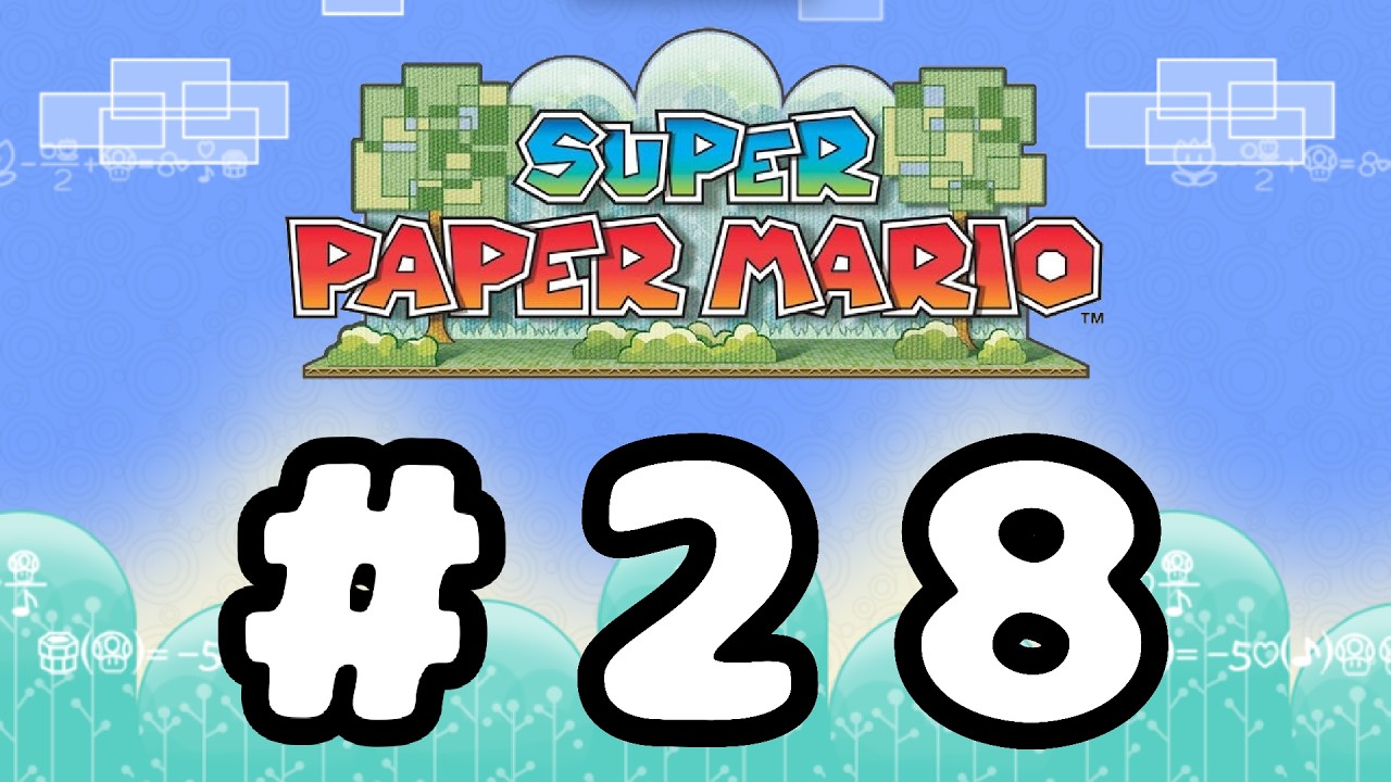 Wolkiges Labyrinth | Part #28 von Let's Play Super Paper Mario (German)