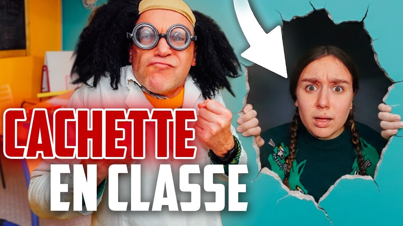 ON A TROUVÉ UNE CACHETTE SECRÈTE AU COLLÈGE ! - PINK LILY SHOW