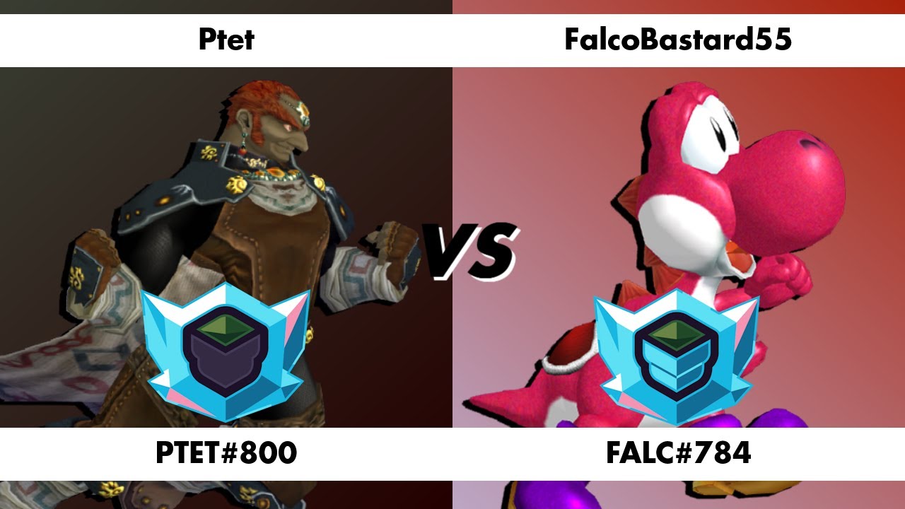 Ptet (Ganon) vs FalcoBastard55 (Yoshi) Slippi Ranked