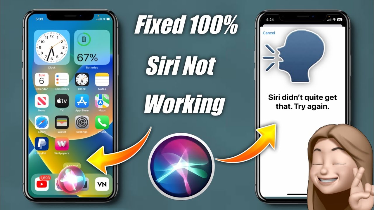🗣️ Hey Siri Not Working 😥 | How To Fix Hey Siri Not Working | Siri didn't quite Get that try again