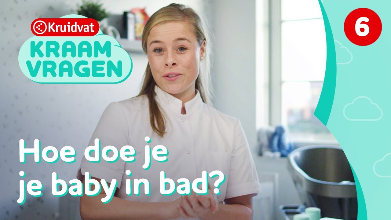De handigste tips voor het babybadje | Kraamvragen | Afl. 6 | Kruidvat