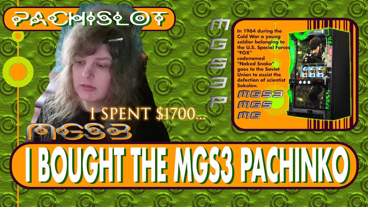 I bought the MGS3 Pachislot
