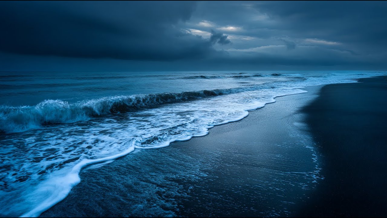 Healing Ocean Breeze for Sleep - Let Worries Drift Away - Deep Sleep Starts Now